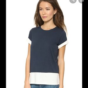 Vince colorblock top‎ size S